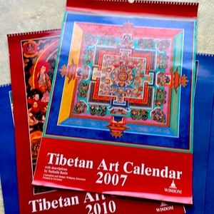 Wisdom Tibetan Art Calendars - set of 6